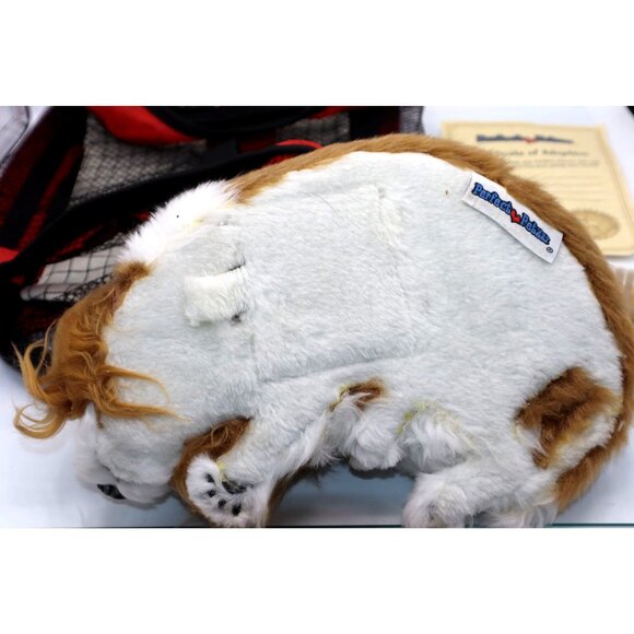 Perfect Petzzz Cavalier King Charles Plush Dog Realistic Sleeping Pet Companion - Picture 5 of 6